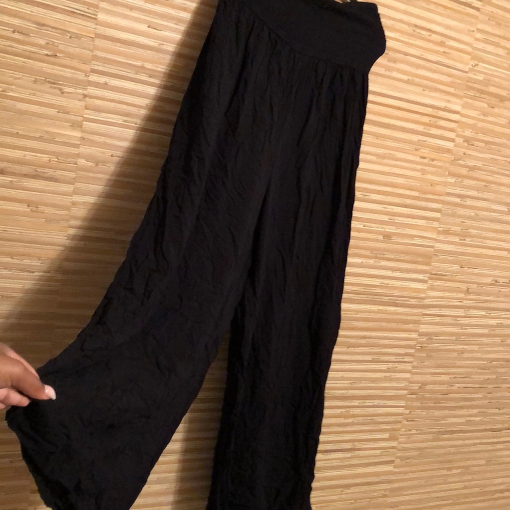 Smocked top jumpsuit or palazzo pants